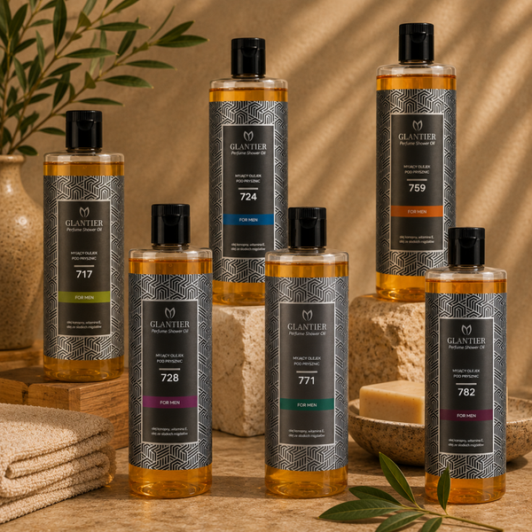 Luxe Doucheolie voor Mannen met Parfumgeur