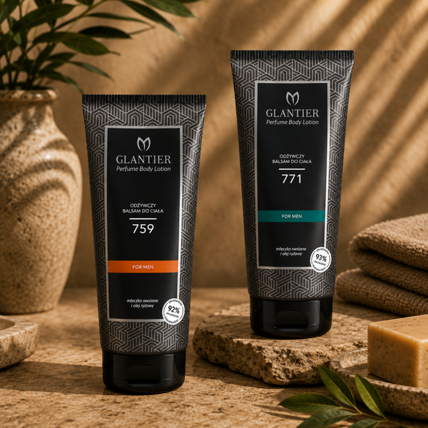 Luxe Bodylotion voor Mannen met Parfumgeur