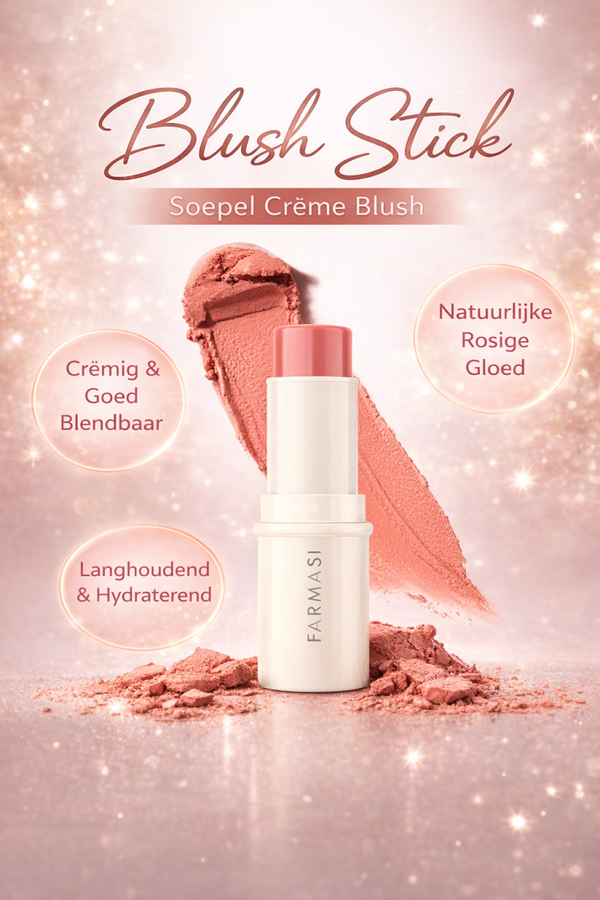 ✨ Blush Stick – Stralende Glow in Één Beweging
