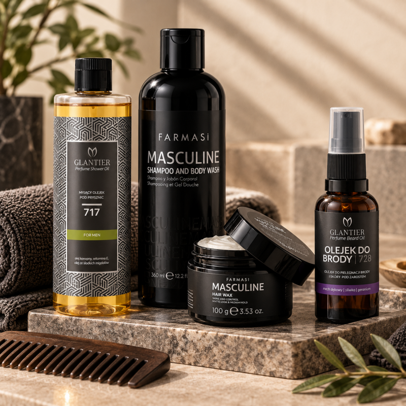 Verzorgingsproducten voor mannen van Glow & Shine