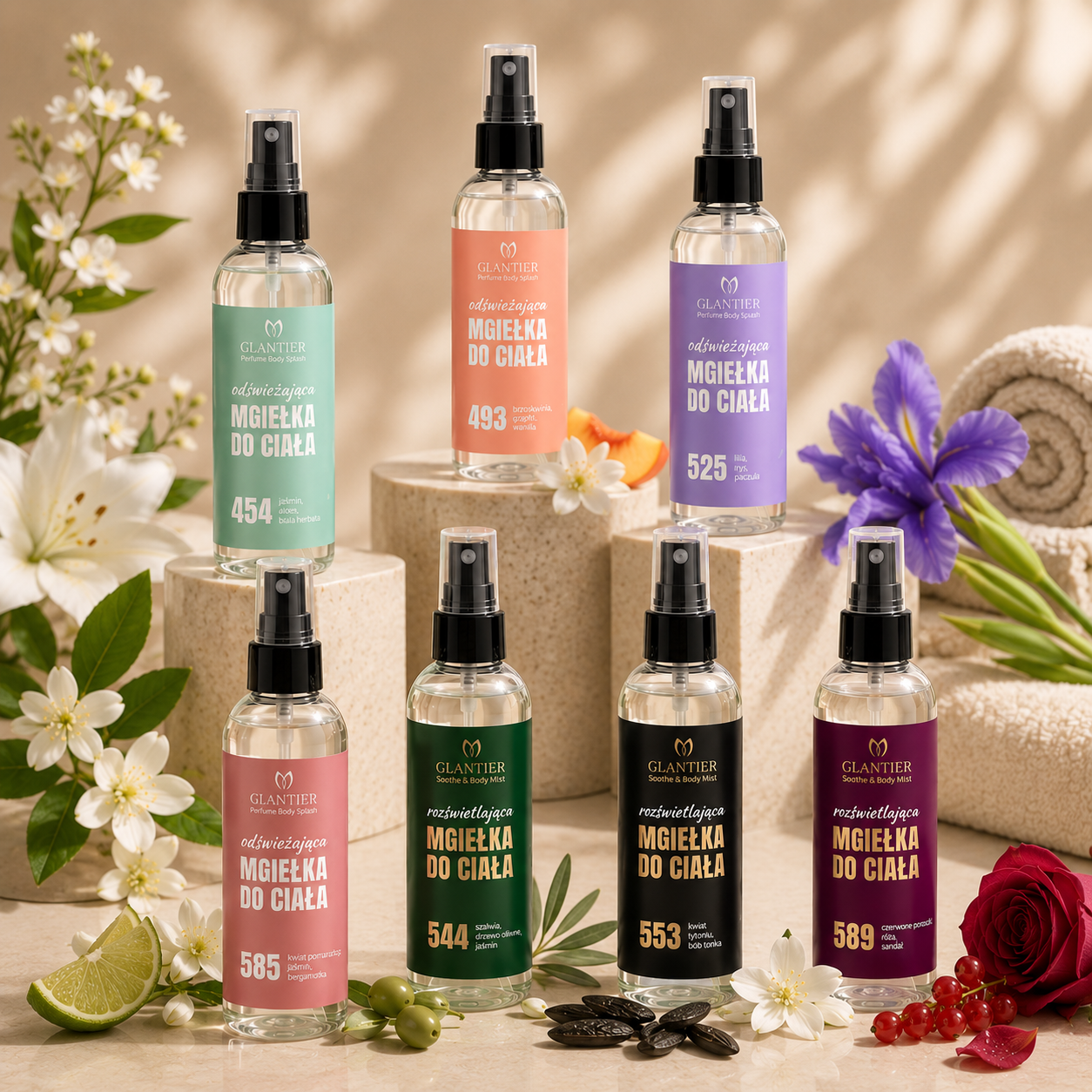 Body Mists met Parfumgeur