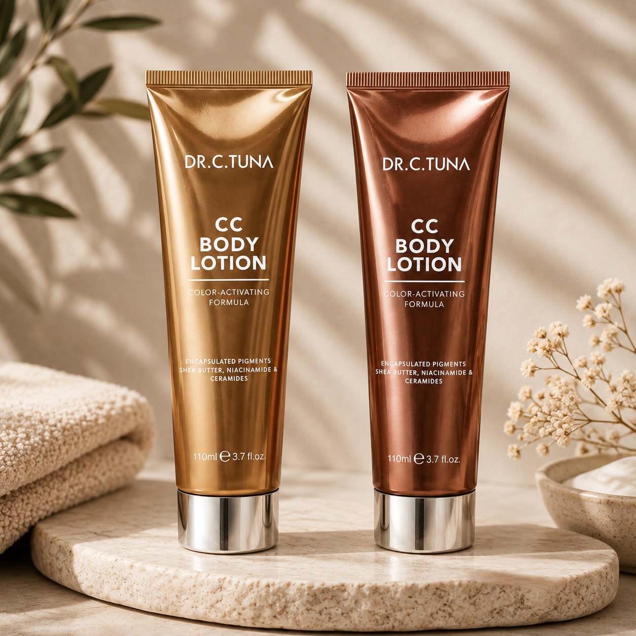 CC Body Lotion – Hydratatie, Egale Teint & Natuurlijke Glow