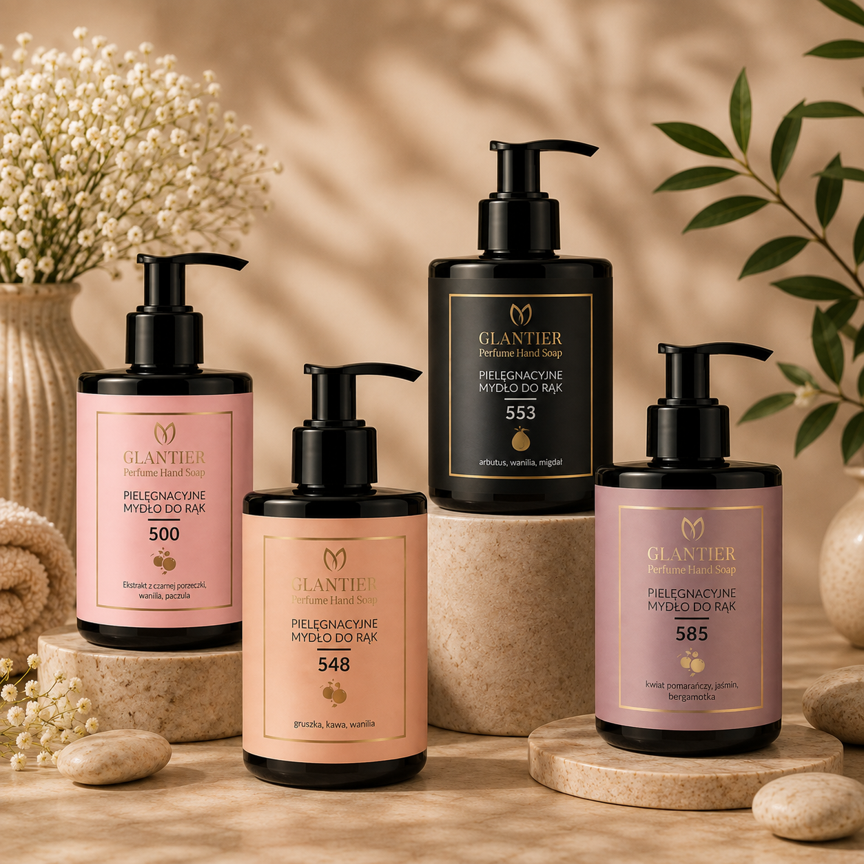 Luxe Handzeep – Geïnspireerd op Bekende Parfumgeuren
