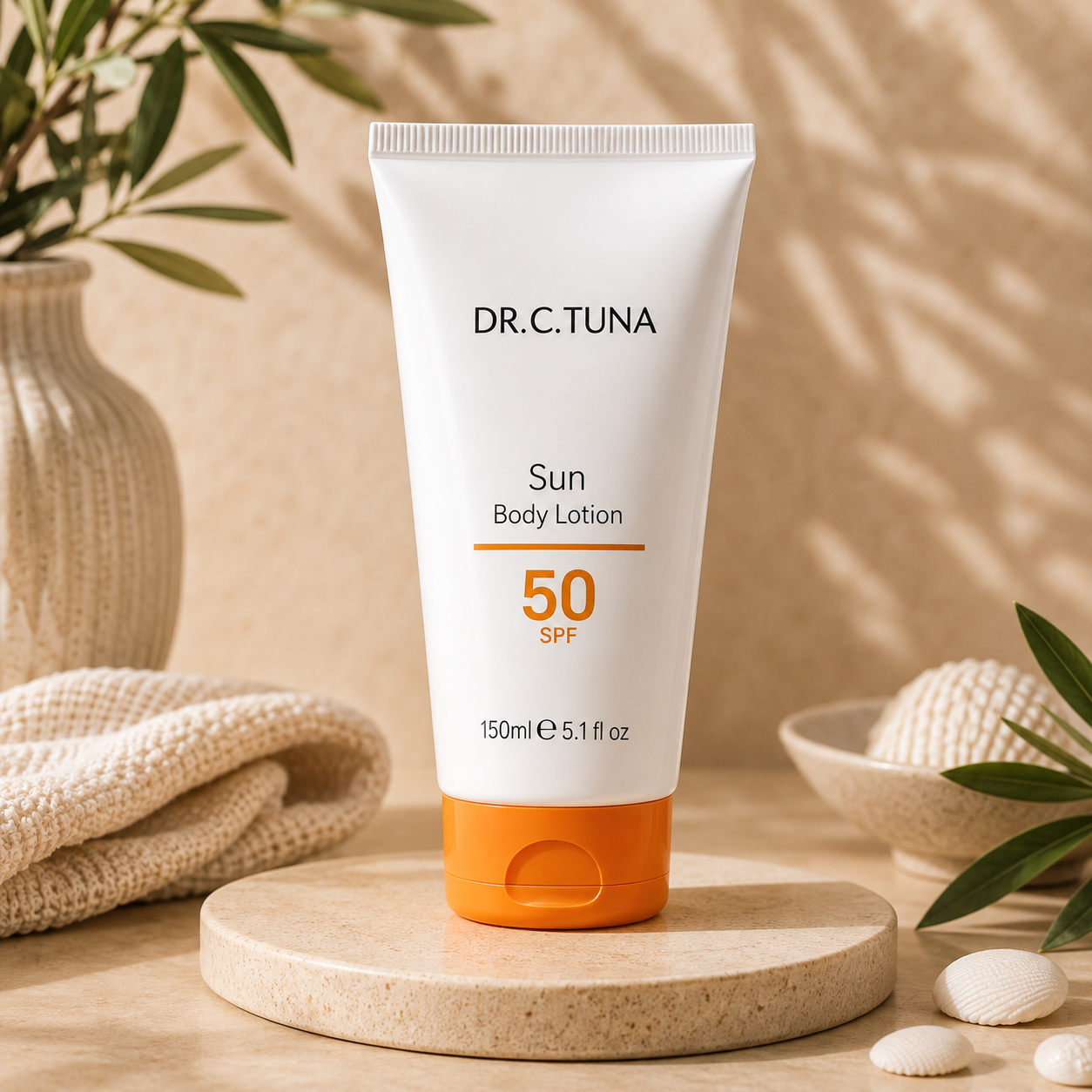 Zonnebrandlotion SPF 50 – Gezicht & Lichaam