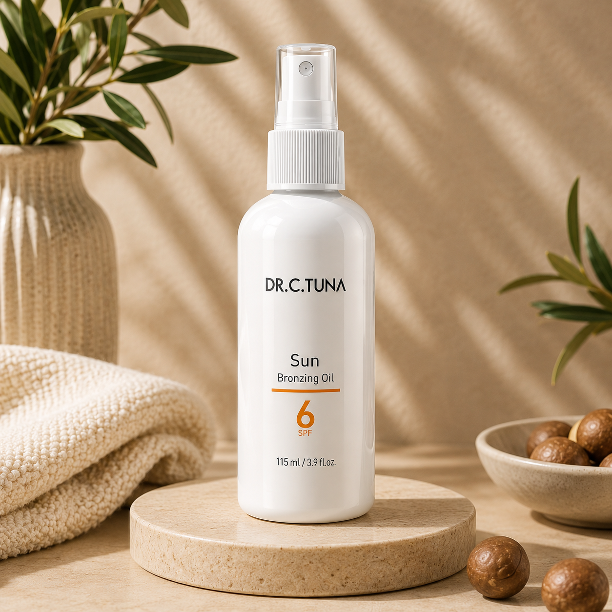 Zonneolie SPF 6 – Verzorgende Olie met Zomerse Glow