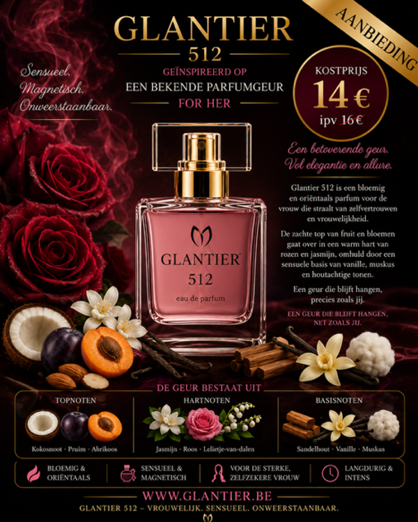 Parfum 512 for her geïnspireerd op Hypnotic Poison van Christian Dior