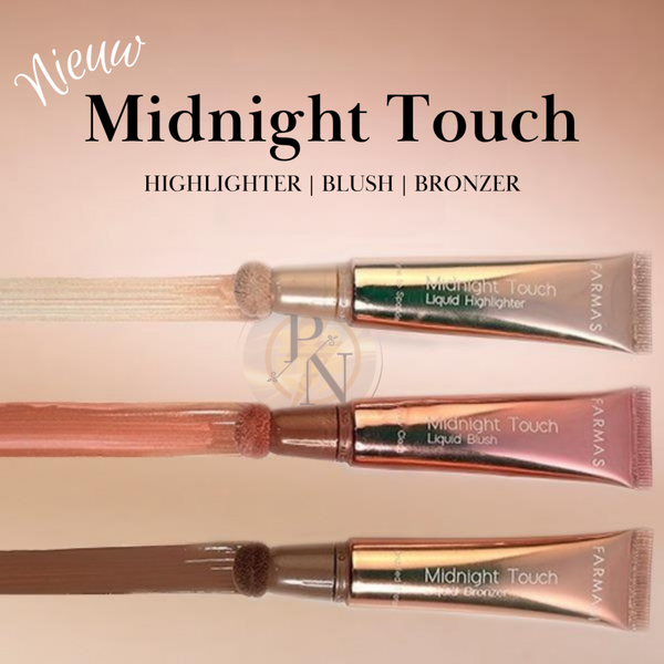 Midnight Touch - vloeibare highlighter, bronzer en blush