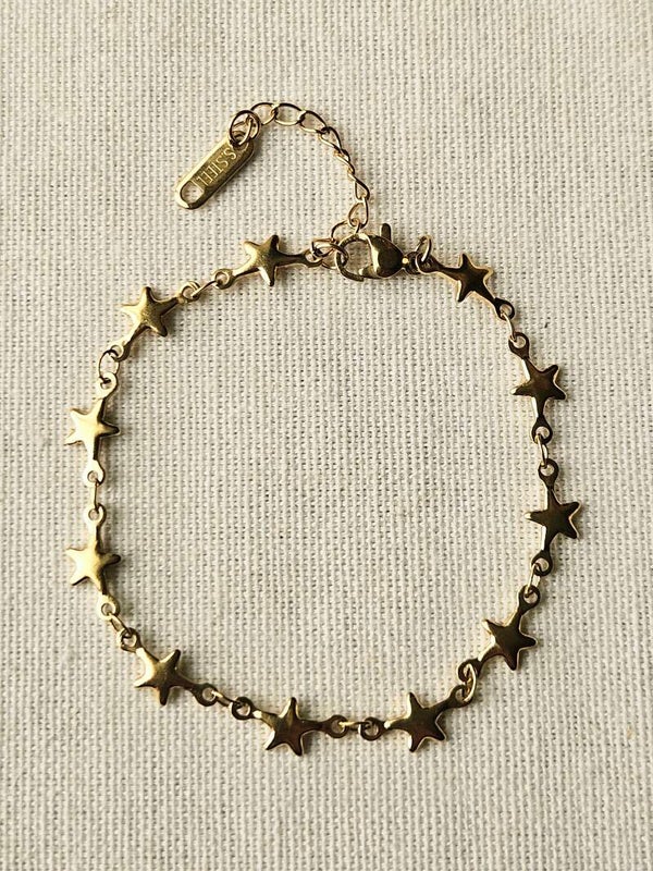 Beads by DEB Stainless steel armband ster