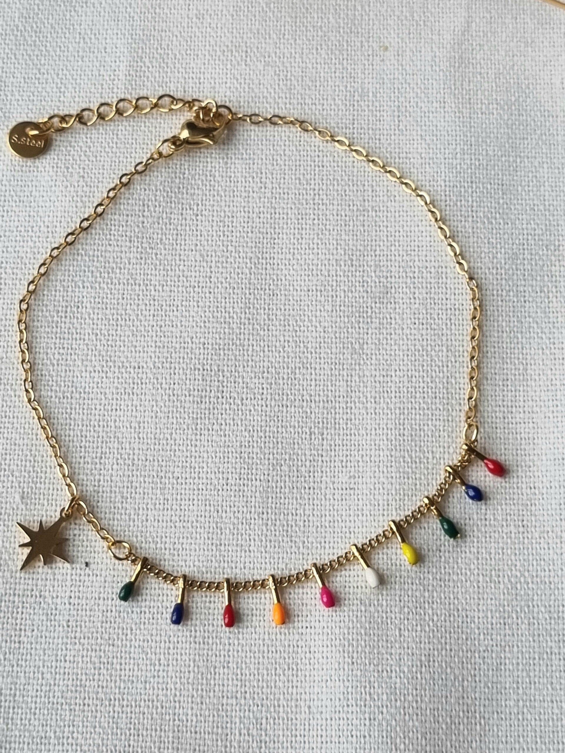 Beads by DEB Enkelbandje stainless steel mix ster