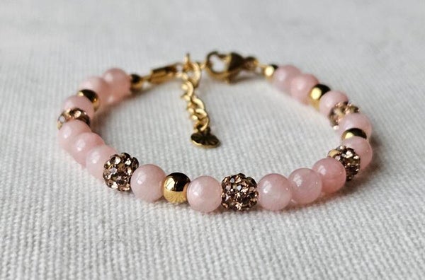 Beads by DEB Kinderarmband edelstenen Jade – Handgemaakt