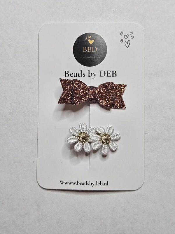 Beads by DEB haarknipjes set (2-3cm)