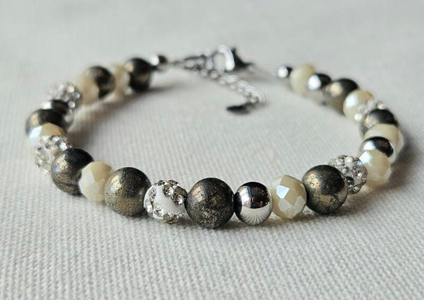 Beads by DEB handgemaakte armband penitentiaire stainless steel