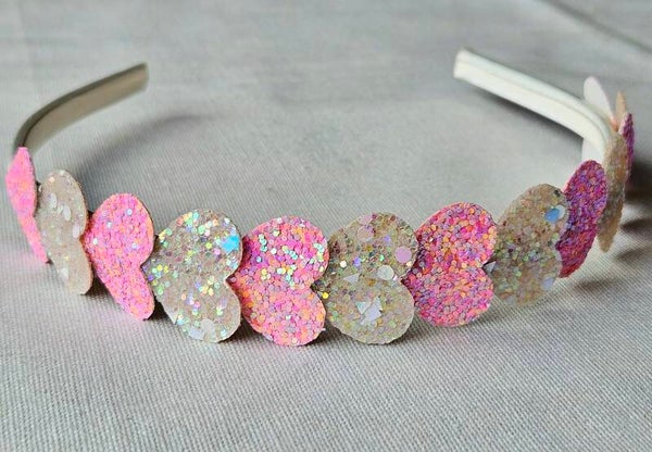 Beads by DEB handgemaakte haarbanden hartjes
