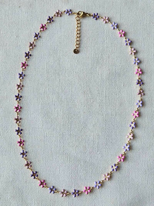 Beads by DEB handgemaakte kinderketting  stainless steel mix
