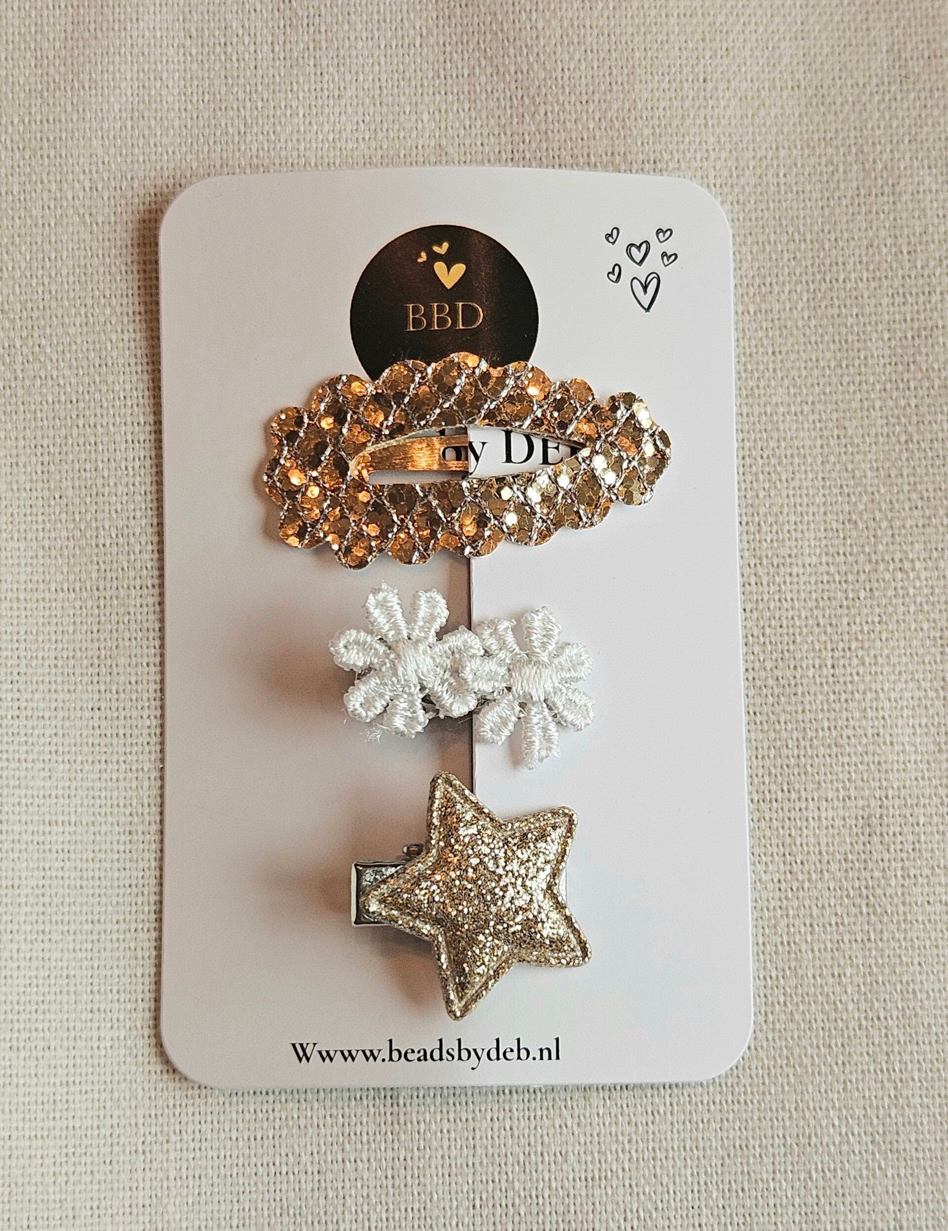 Haar knipjes setje baby (2cm)