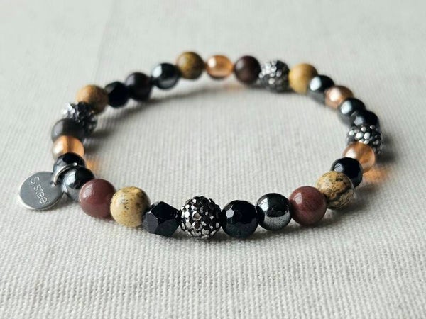 Beads by DEB elastische armband (16 cm)