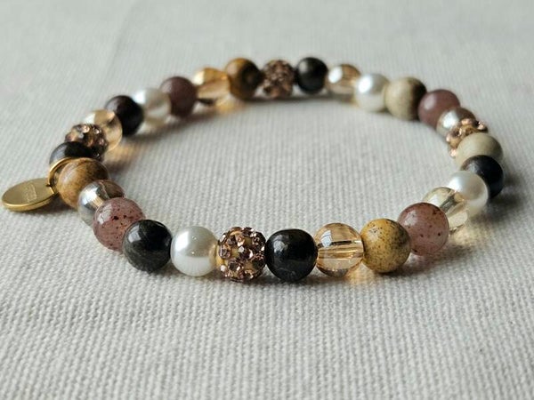 Beads by DEB elastische armband (16cm)