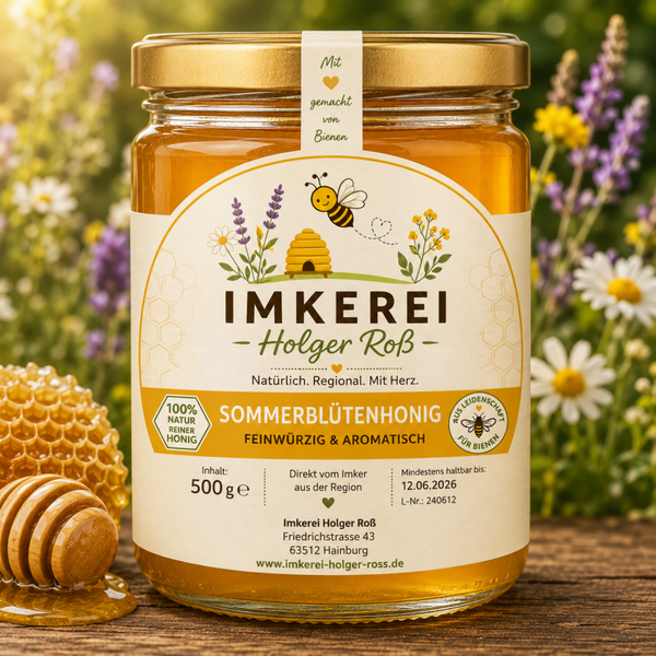 Sommerblütenhonig 500g