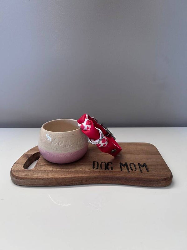 Wavy Print Red Hearts (20-28 cm)