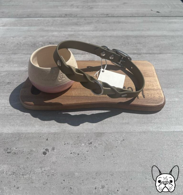 Wavy Military Olive & Beige (40-48 cm)