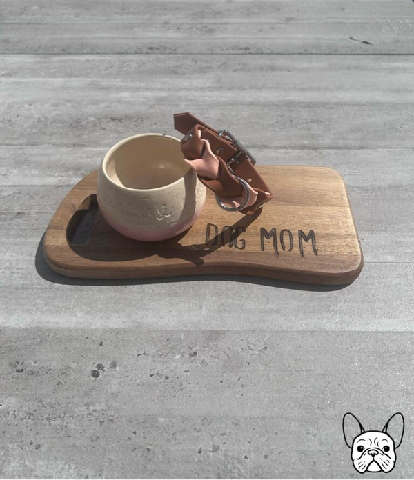 Wavy Saddle Brown & Rose Gold (20-28cm)