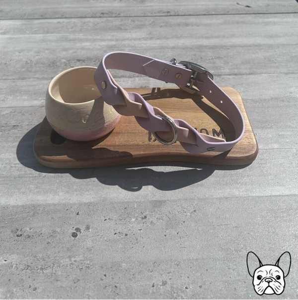 Wavy Pastel Purple & Powder Tan (40-48cm)