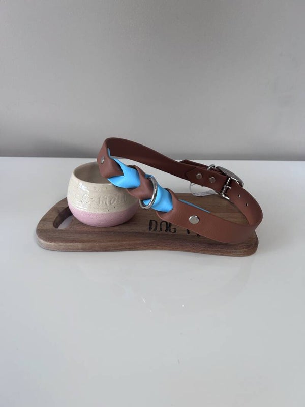 Wavy Light Brown & Skyan Blue (41-49 cm)