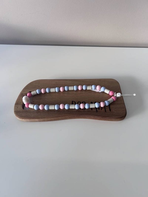 Anti-Tick Collar Daisy Pink/Blue (46cm)