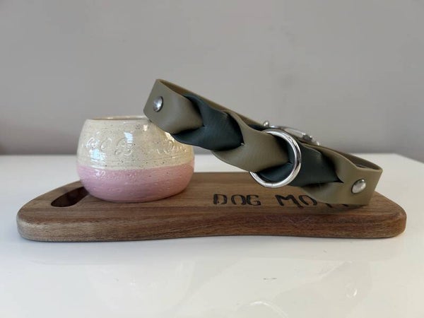 Wavy Beige & Military Olive (40-48 cm)