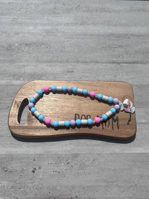 Anti-Tick Collar Blue / Pink / Pastel Purple (40cm)