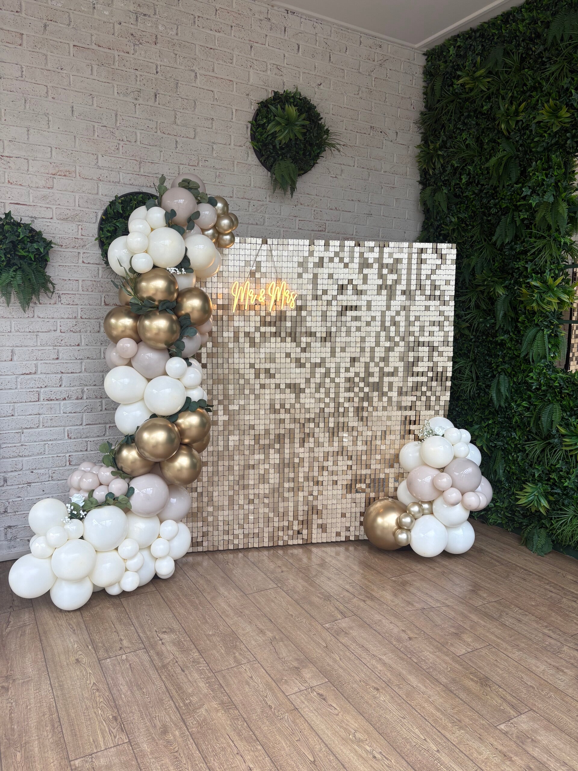 Sequin Wall Hire Scottish Borders | Shimmer Backdrop Hire