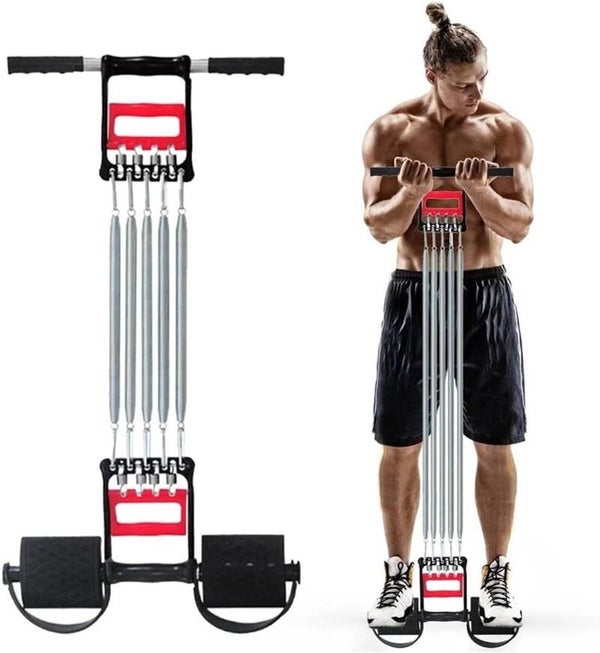 Fitness Expander 15-75KG - Rug Schouder Arm Trainer - Buigveer Expander