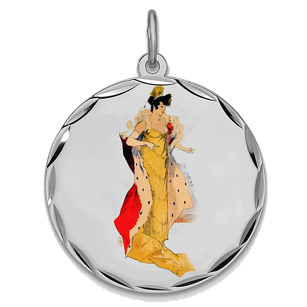 Theater Silver Pendant I