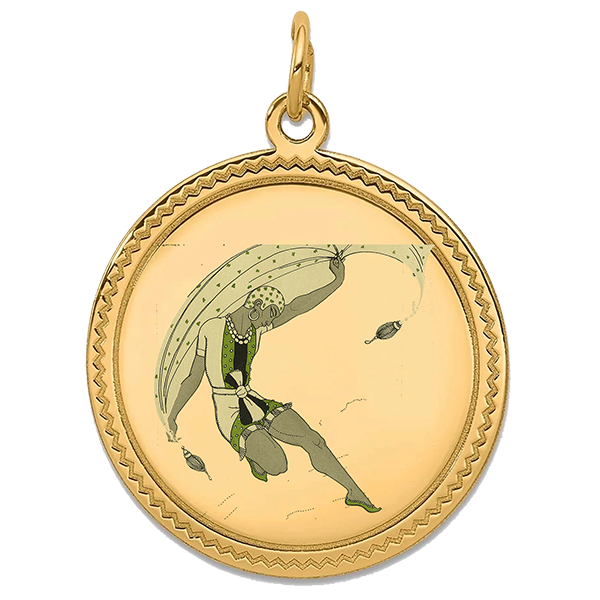 Ballet Gold Pendant !II