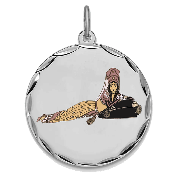 Ballet Silver Pendant VIII