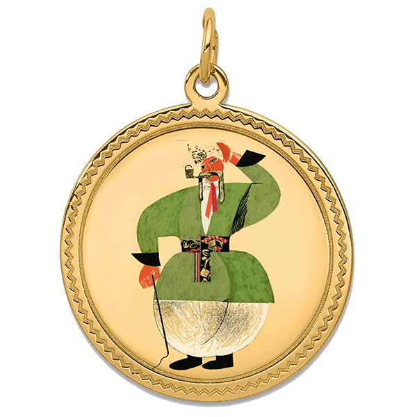 Opera Gold Pendant I