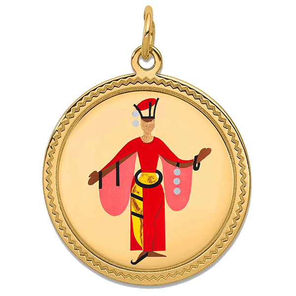 Opera Gold Pendant III