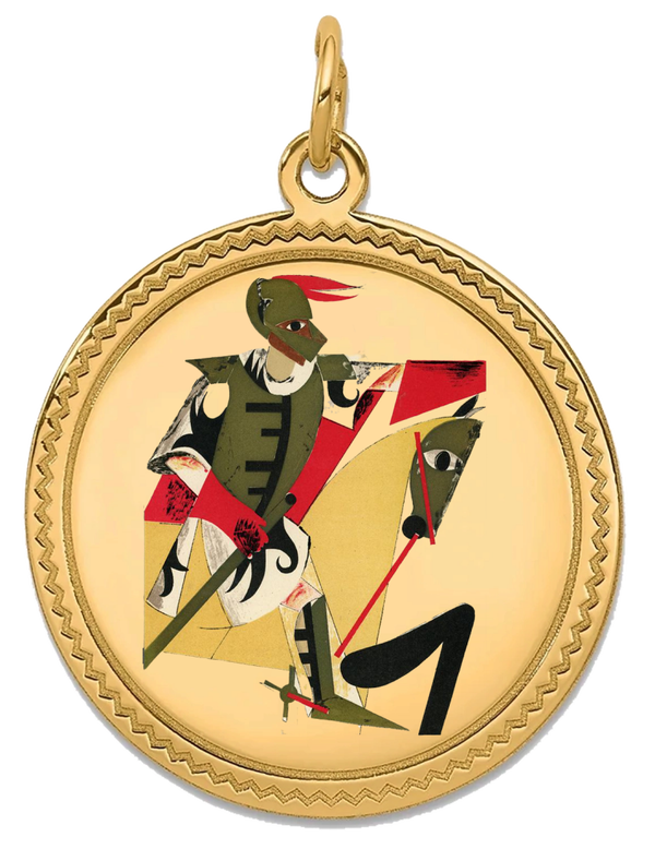 Opera Gold Pendant IV