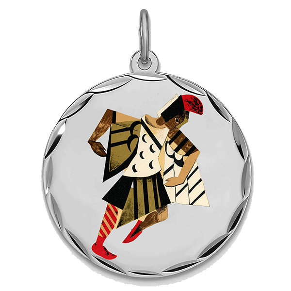 Opera Silver Pendant V