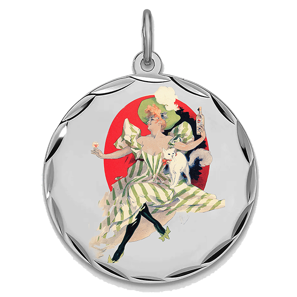 Theater Silver Pendant IV