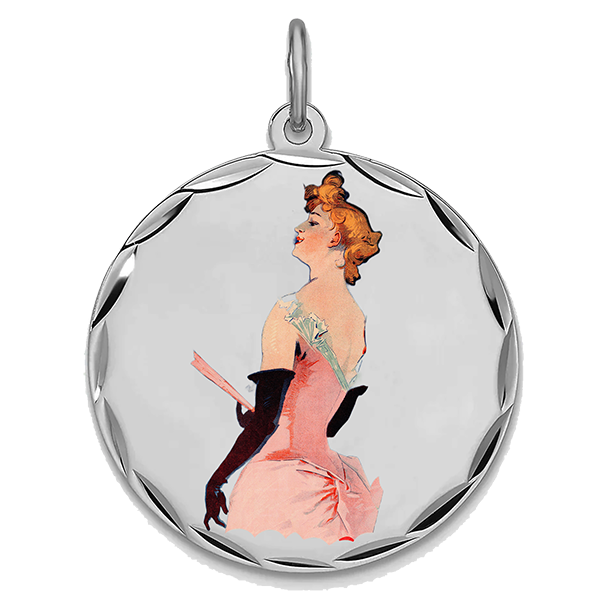 Theater Silver Pendant V