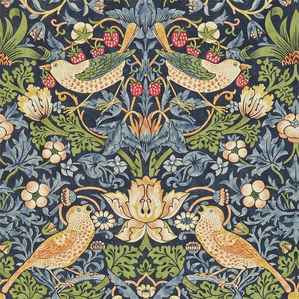 Morris & Co Wallpaper Compilation 1 Strawberry Thief 216804