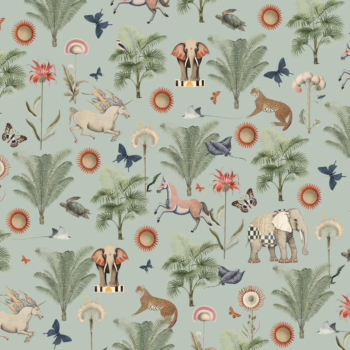 Creative Lab Book VI Butterfly Garden Blue