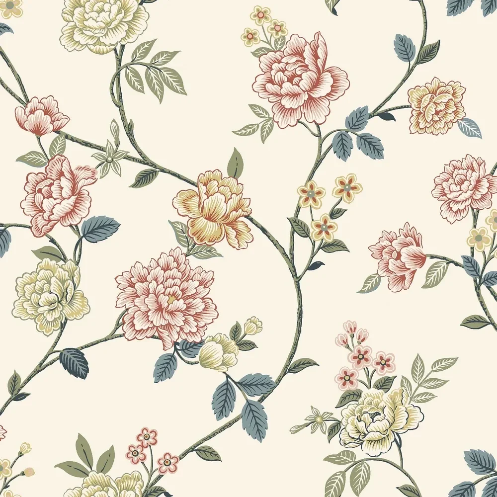 Borastapeter Flowers Peony Garden 9174