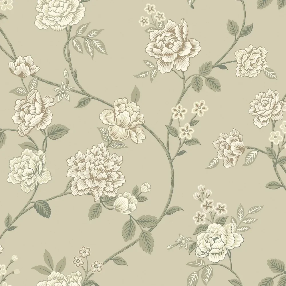 Borastapeter Flowers Peony Garden 9175