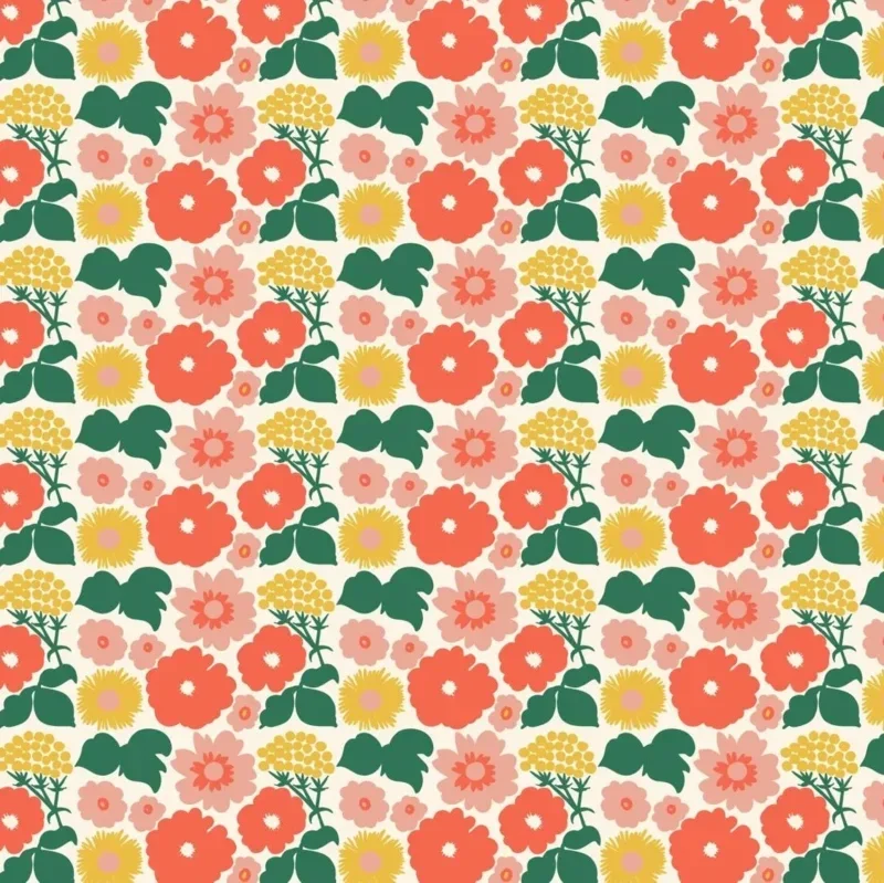 HookedonWalls Marimekko 07 Kukkatori 25932