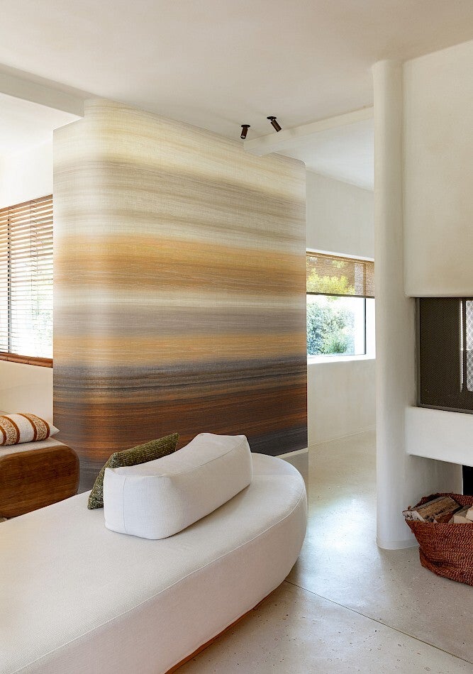 Masureel Serica Chanderi Peach