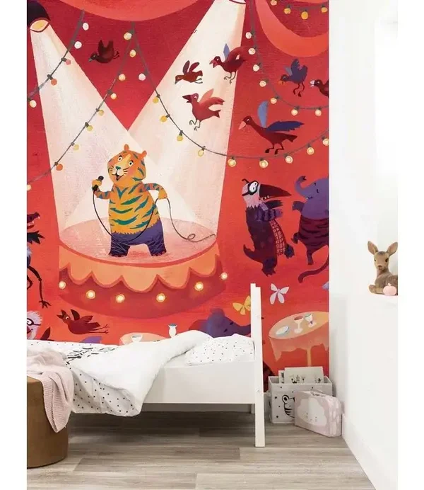 KEK Kids Behangpaneel Karaoke Tiger WS-089
