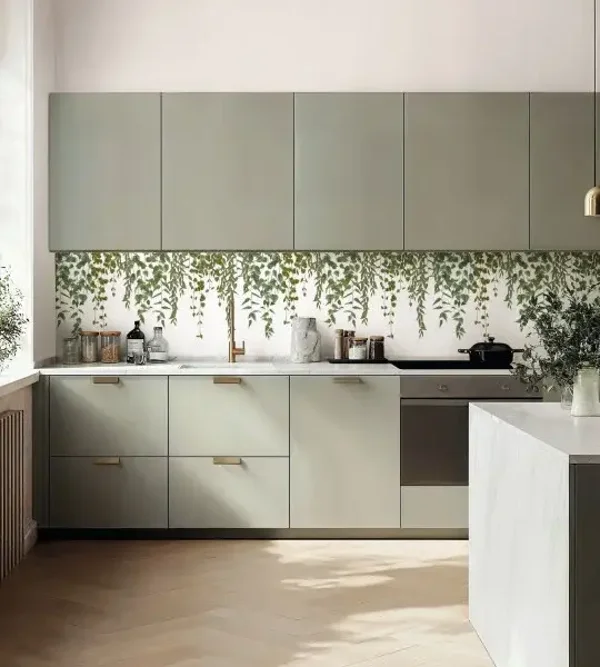 Caselio Kitchen Box Green Waterfalls KBO106950723