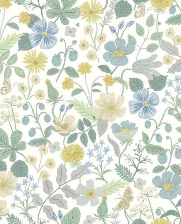 Eijffinger Rifle Paper Co. Strawberry Fields RP7357